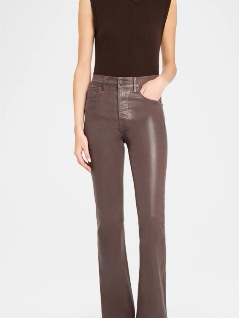 Veronica Beard Mazzy Cashmere Turtleneck Tank Size L